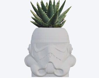Star Wars Planter Stl, Storm trooper File For 3D Printing, 3D Star Wars Models, 3D Stl Print Files