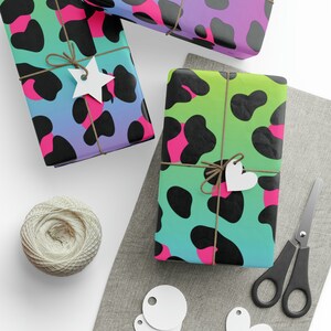 Cheetah Wrapping Paper, Leopard Print Wrapping Paper, Animal Print Wrapping for a Bold Statement, Safari Chic: Leopard Print Gift Wrap