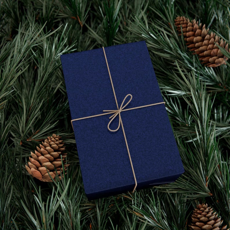 blue wrapping paper 7