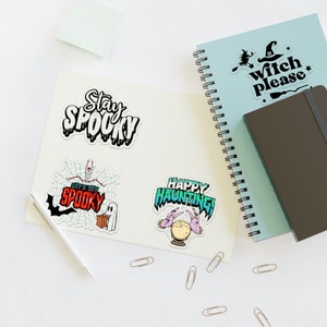 Halloween Sticker Sheets, Halloween sticker bundle