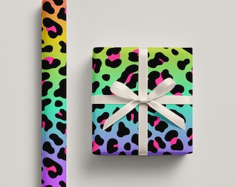 Leopard Print Wrapping Paper