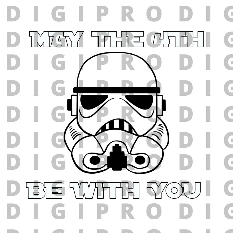 May the 4th Be With You, May the 4th Be With You SVG, May the 4th Be