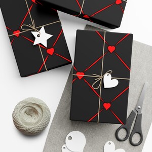 heart wrapping paper