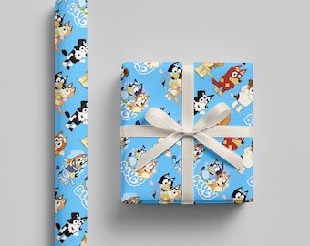 Bluey Wrapping Paper