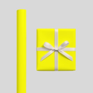 Yellow Wrapping Paper