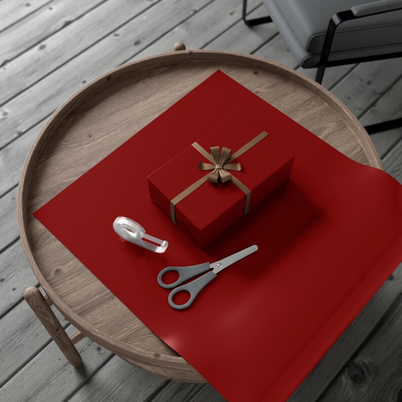 Red wrapping paper 5