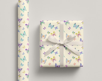 Butterfly Wrapping Paper