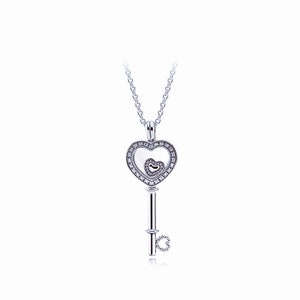 Heart key sale necklace pandora