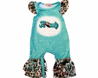 Baby Romper Suit PLUS a Baby Bib printed with FUTURE WESTERN STAR DRIVER