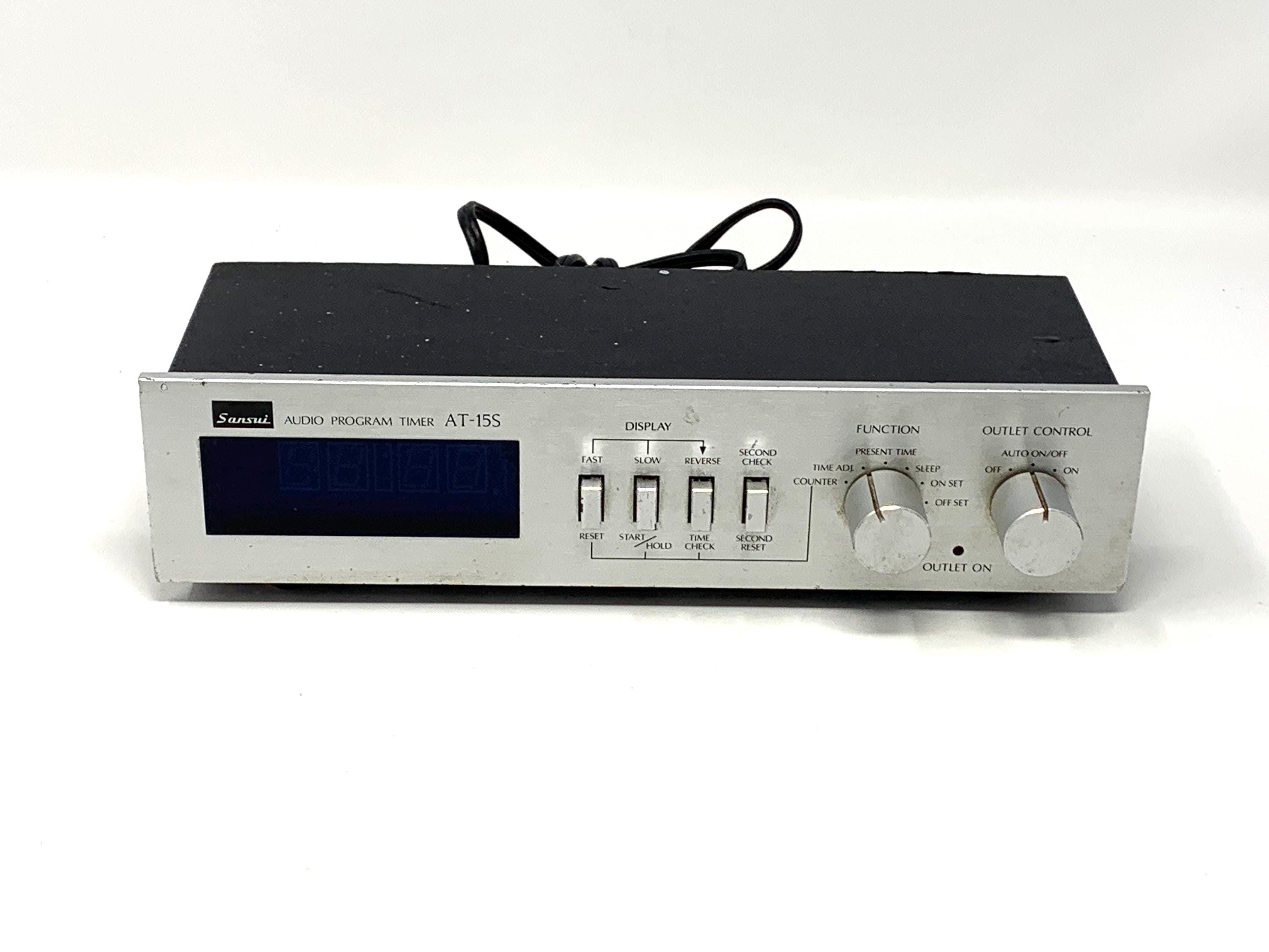 Vintage Sansui AT-15S Audio System Program Timer - Etsy
