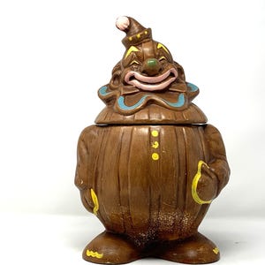 Vintage Deforest Of California Clown Cookie Jar