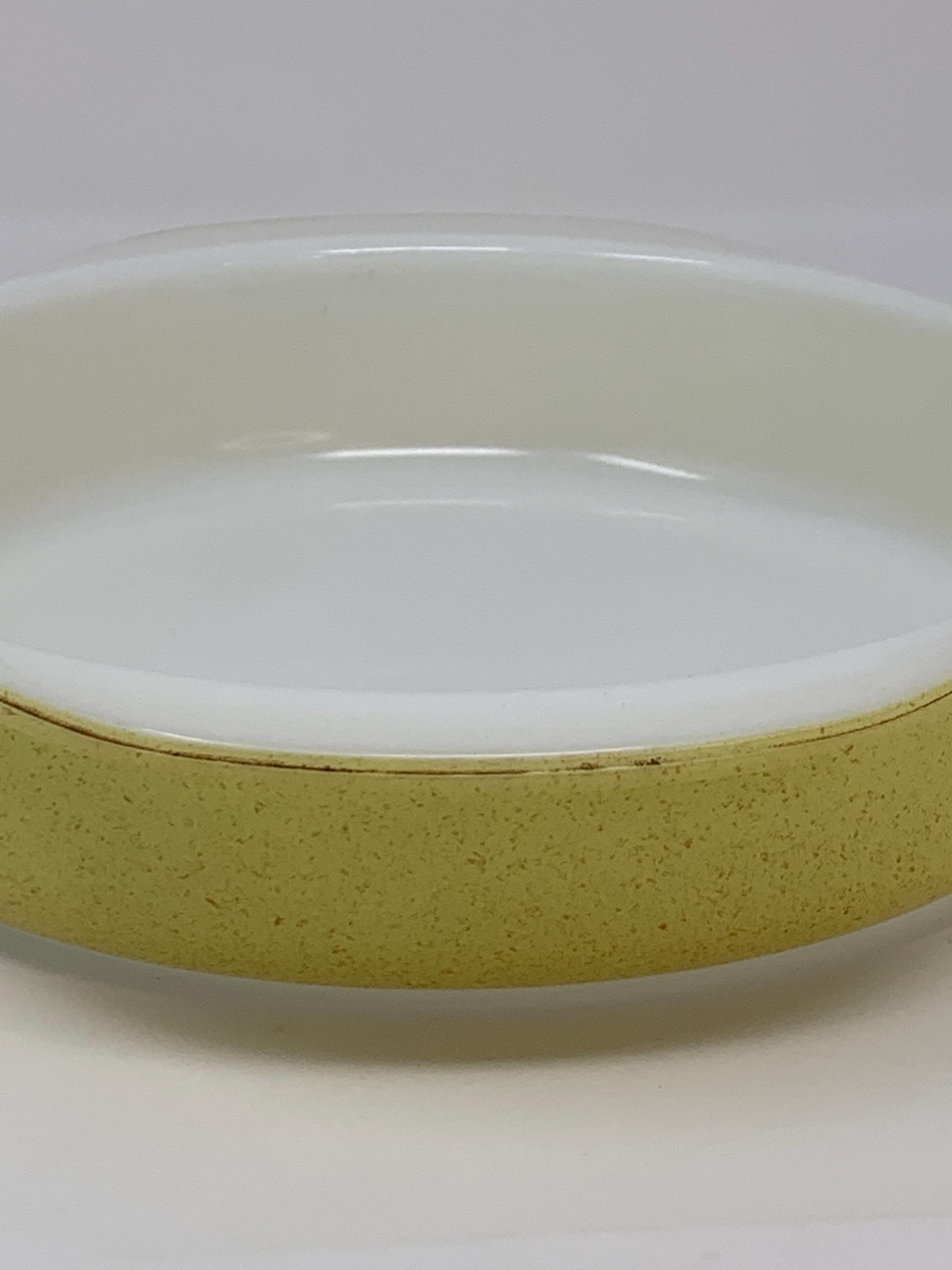 米軍 実物 OLD PYREX デザートプレート① Vintage Pyrex #221 8 1/4” Desert Dawn Round Baking Pan