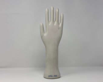 Vintage Porcelain Glove Mold l 14”