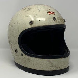 Vintage White Bell Star 120 Helmet 7 3/8 - Etsy Vintage White Bell Star 120 Helmet 7 3/8 - Etsy