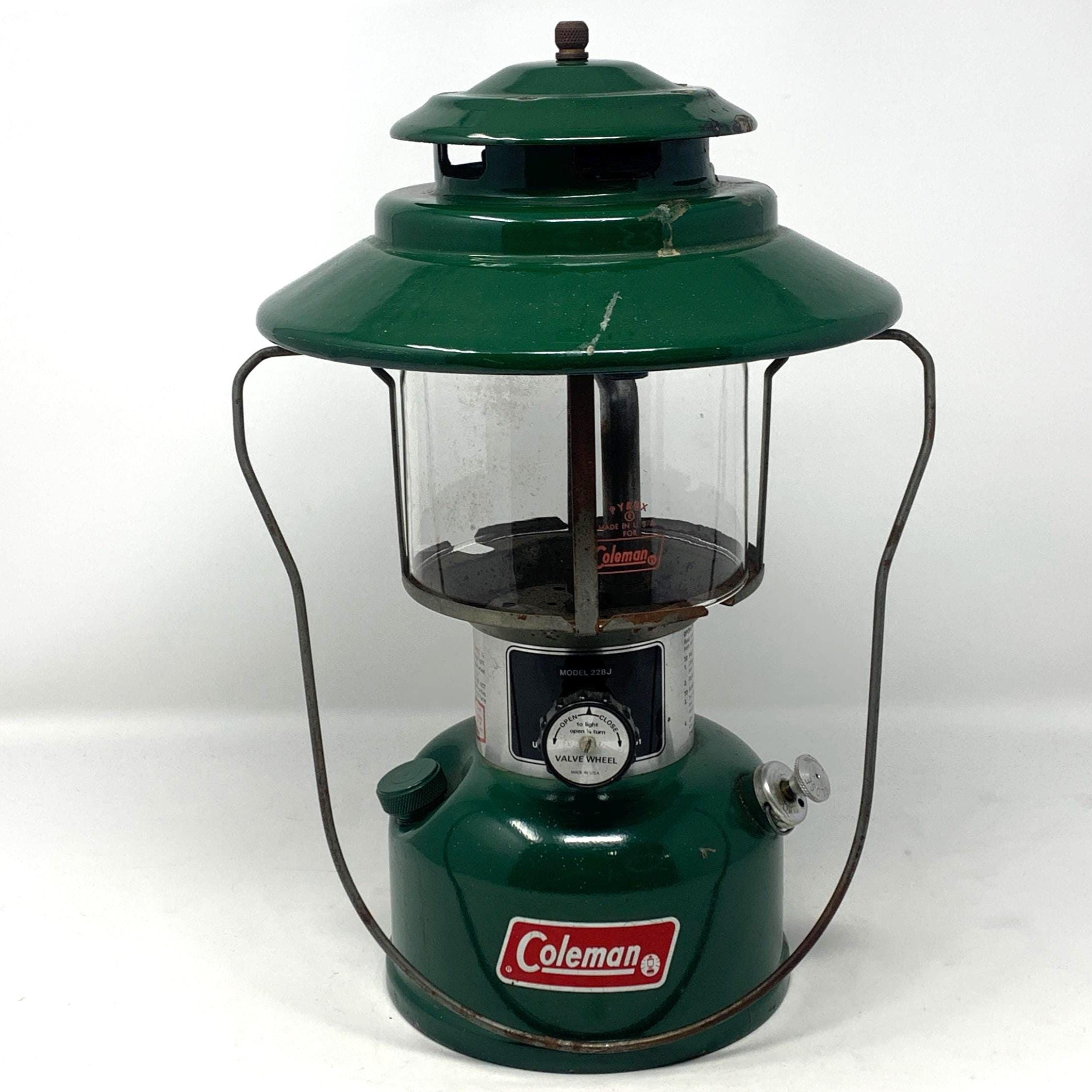 Vintage 1976 Coleman Big Hat Model 228J Dual Mantle Lantern - Etsy