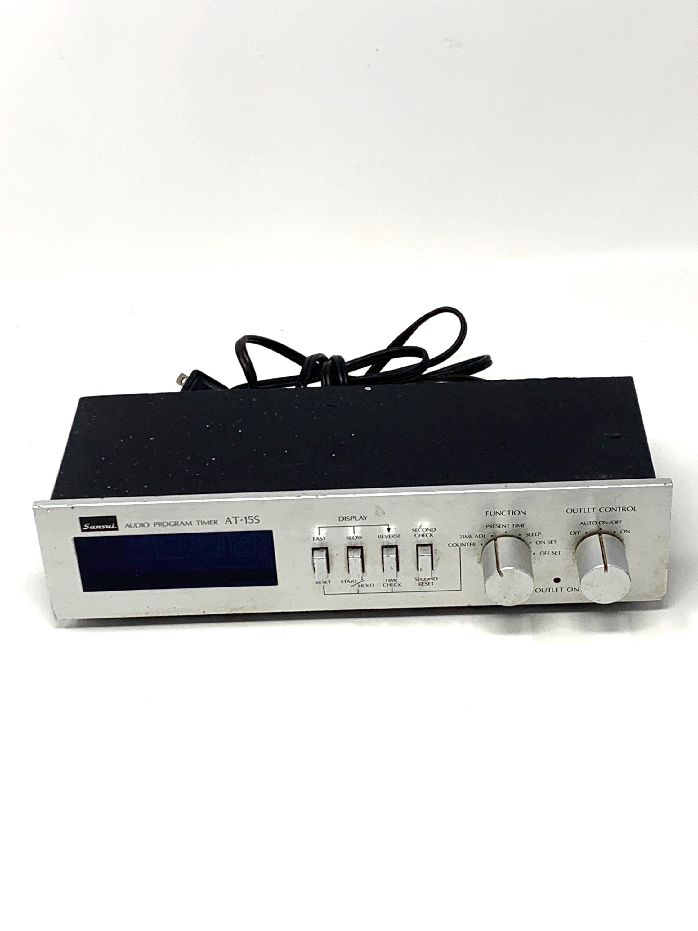 Vintage Sansui AT-15S Audio System Program Timer - Etsy