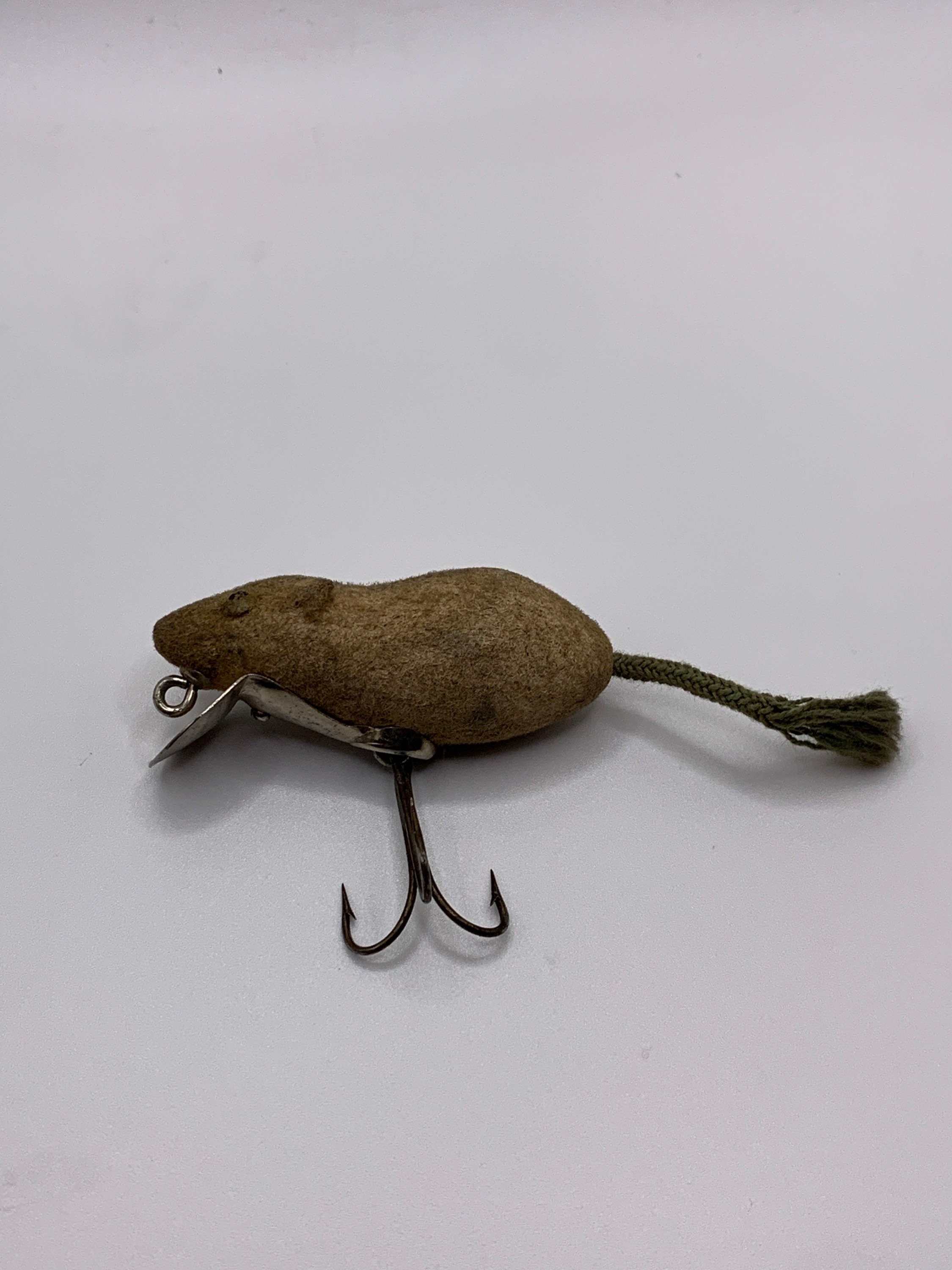 Vintage Paw Paw Mouse Fishing Lure 