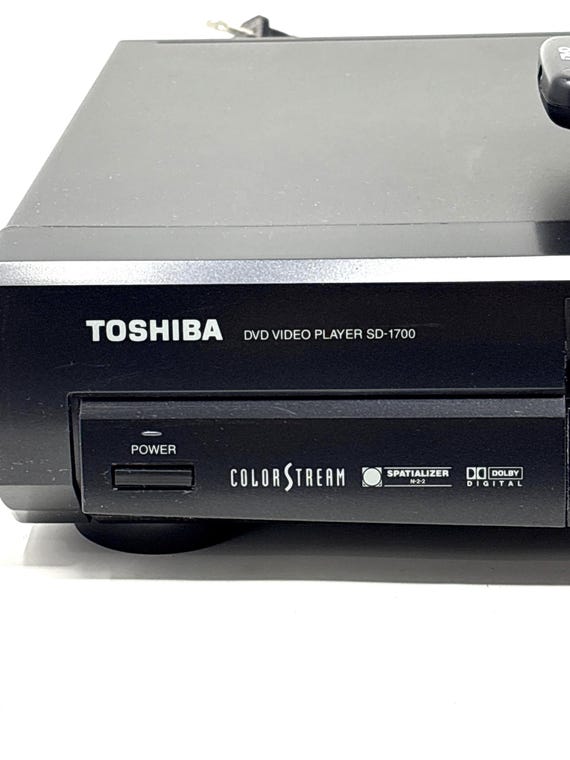 TOSHIBA DVDデッキ Toshiba SD-1700 DVD Video Disc Player With Remote - Etsy