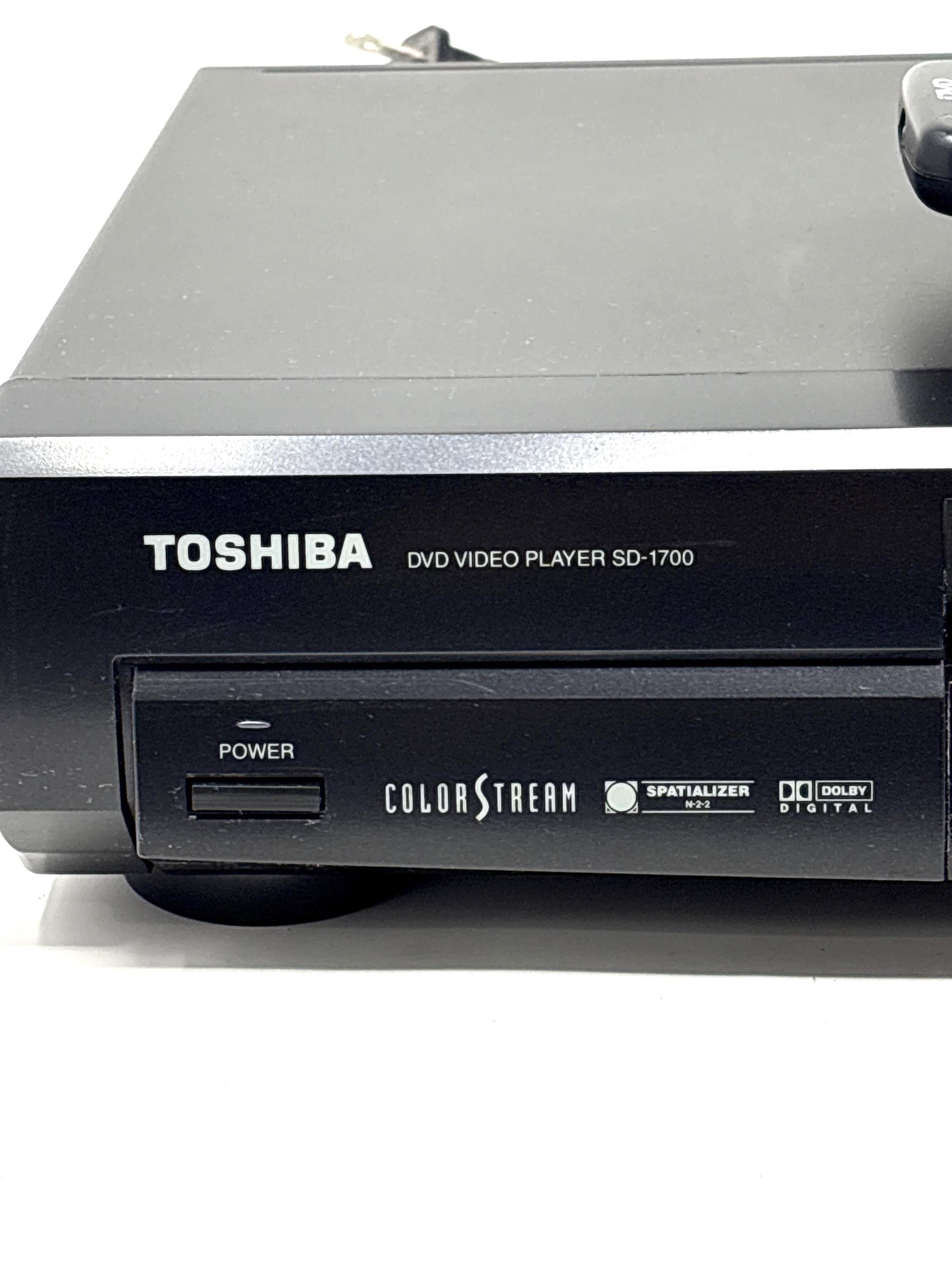 Toshiba SD-1700 DVD Video Disc Player With Remote - Etsy