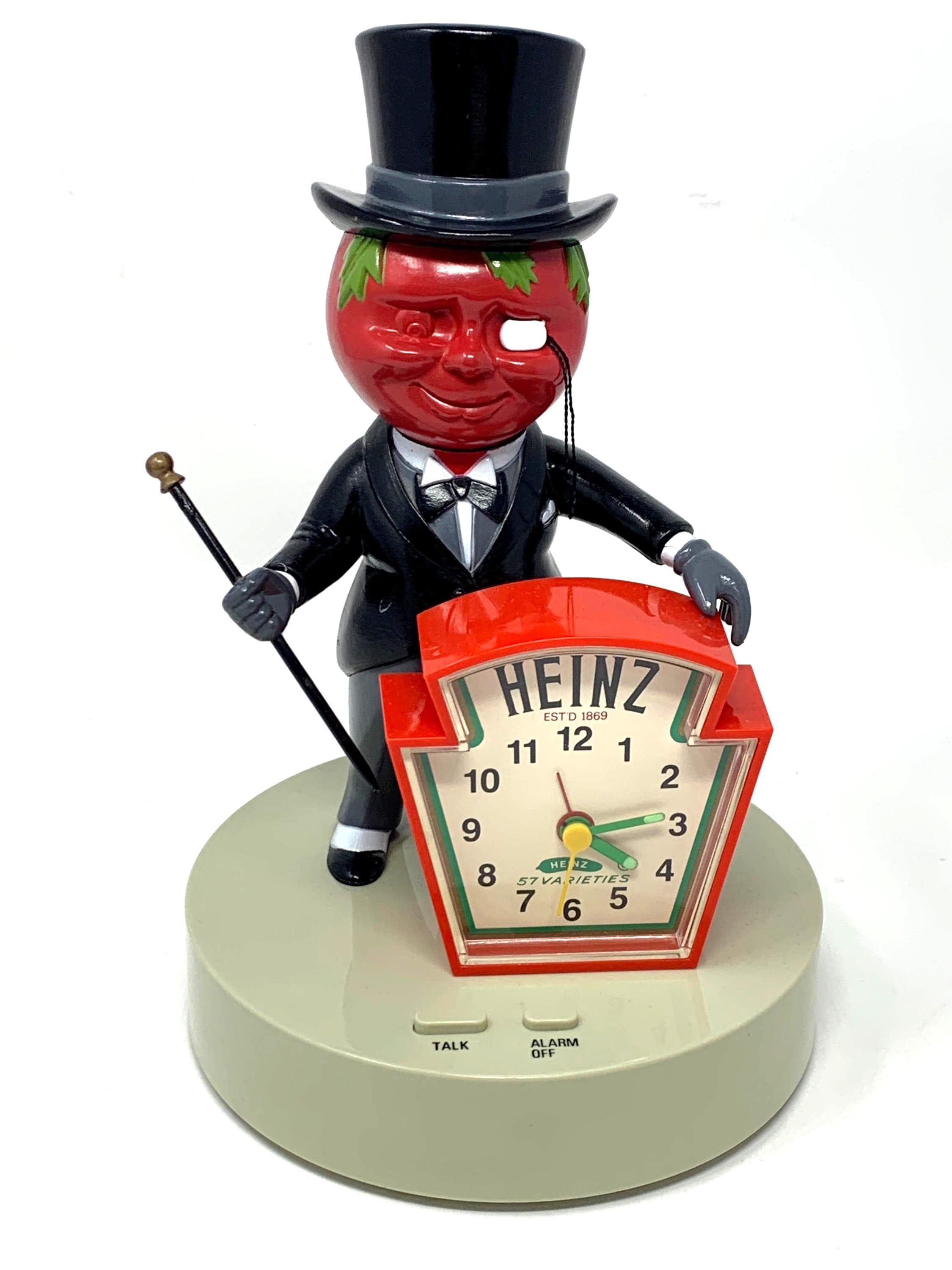 Vintage Heinz Mr Aristocrat Tomato Man Talking Alarm Clock - Etsy
