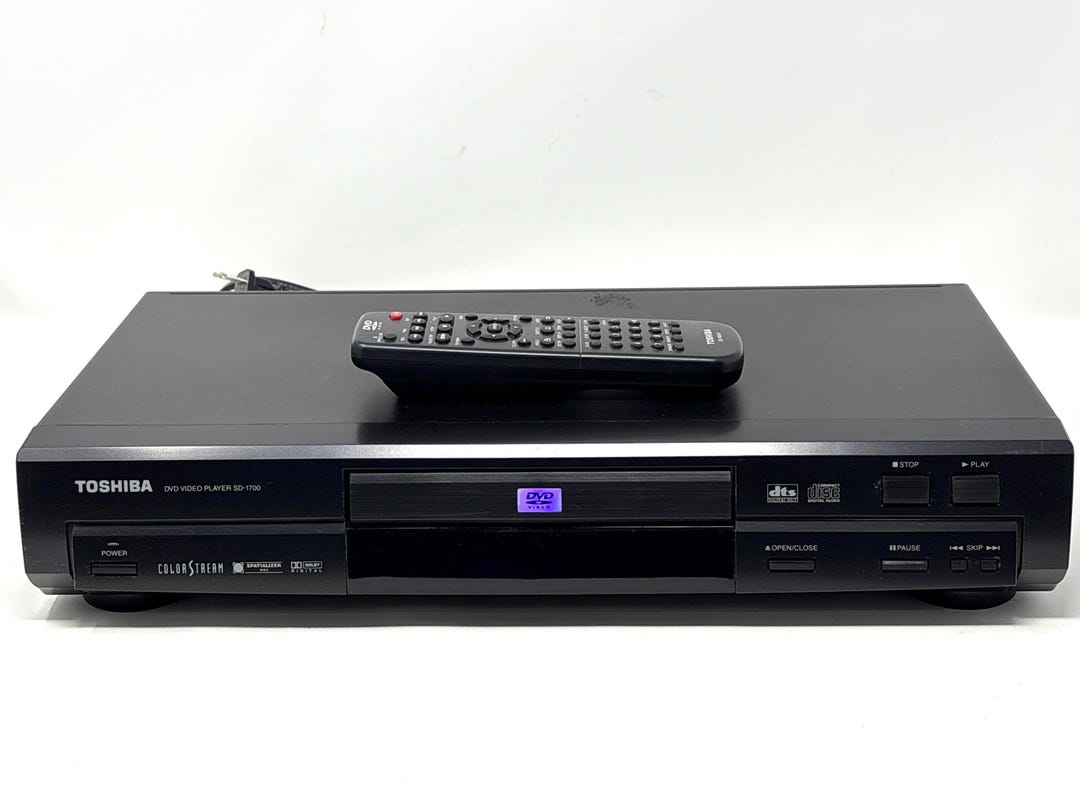 Toshiba SD-1700 DVD Video Disc Player With Remote - Etsy