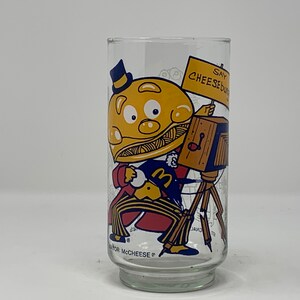 Vintage 1977 McDonald’s Action Series Promo Glass