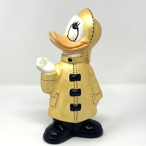 Vintage Walt Disney Productions Donald Duck Ceramic Figure 9&quot;