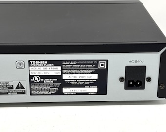 Toshiba SD-1700 DVD Video Disc Player With Remote - Etsy