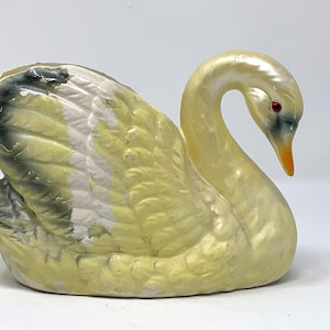 Vintage Ceramic Swan Planter