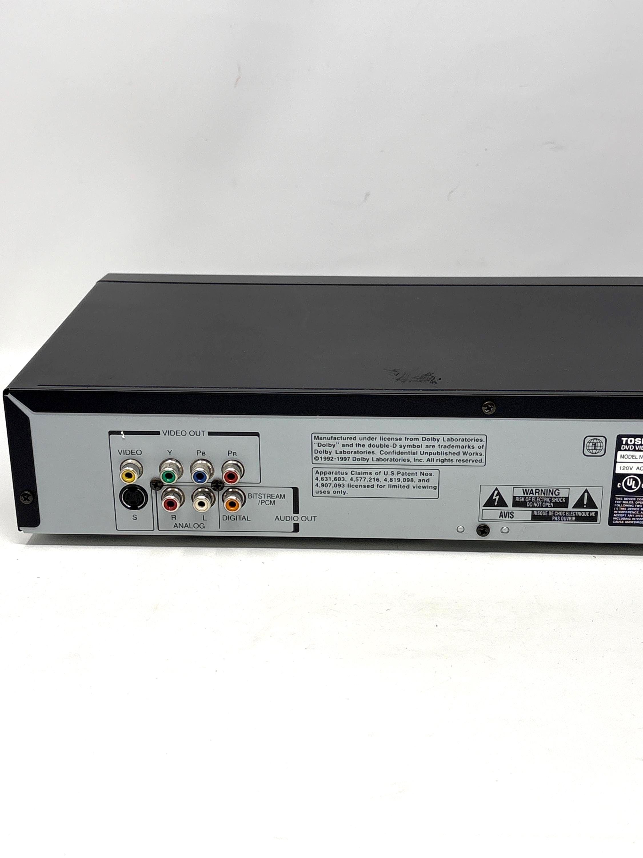 Toshiba SD-1700 DVD Video Disc Player With Remote - Etsy