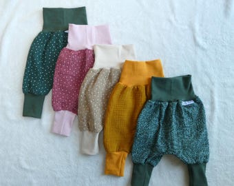 Pumphose aus Musselin für Babys und Kleinkinder, Musselinhose, Sommerhose