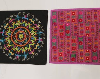 Verschiedene Design Kissenbezüge mit Stickerei und bequemem Stoff