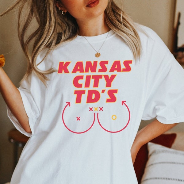 KC Chiefs Shirt, Comfort Colors Kansas City Chiefs Tshirt, Chiefs Shirt, Kansas City Football Shirt, Retro Kansas City Football Crewneck, KC
