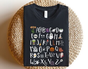 Halloween Shirt, Teacher Halloween Sweatshirt, Halloween Shirt, Halloween Crewneck Sweatshirt, Spooky Teacher, Teacher Doodles