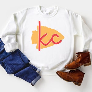 KC Sweatshirt, KC Chiefs, KC Chiefs Mommy & Me Outfits, Chiefs Matching Outfits, Kansas Girl Chiefs Kids, Kc Chiefs Girl, Kc Chiefs Boy,