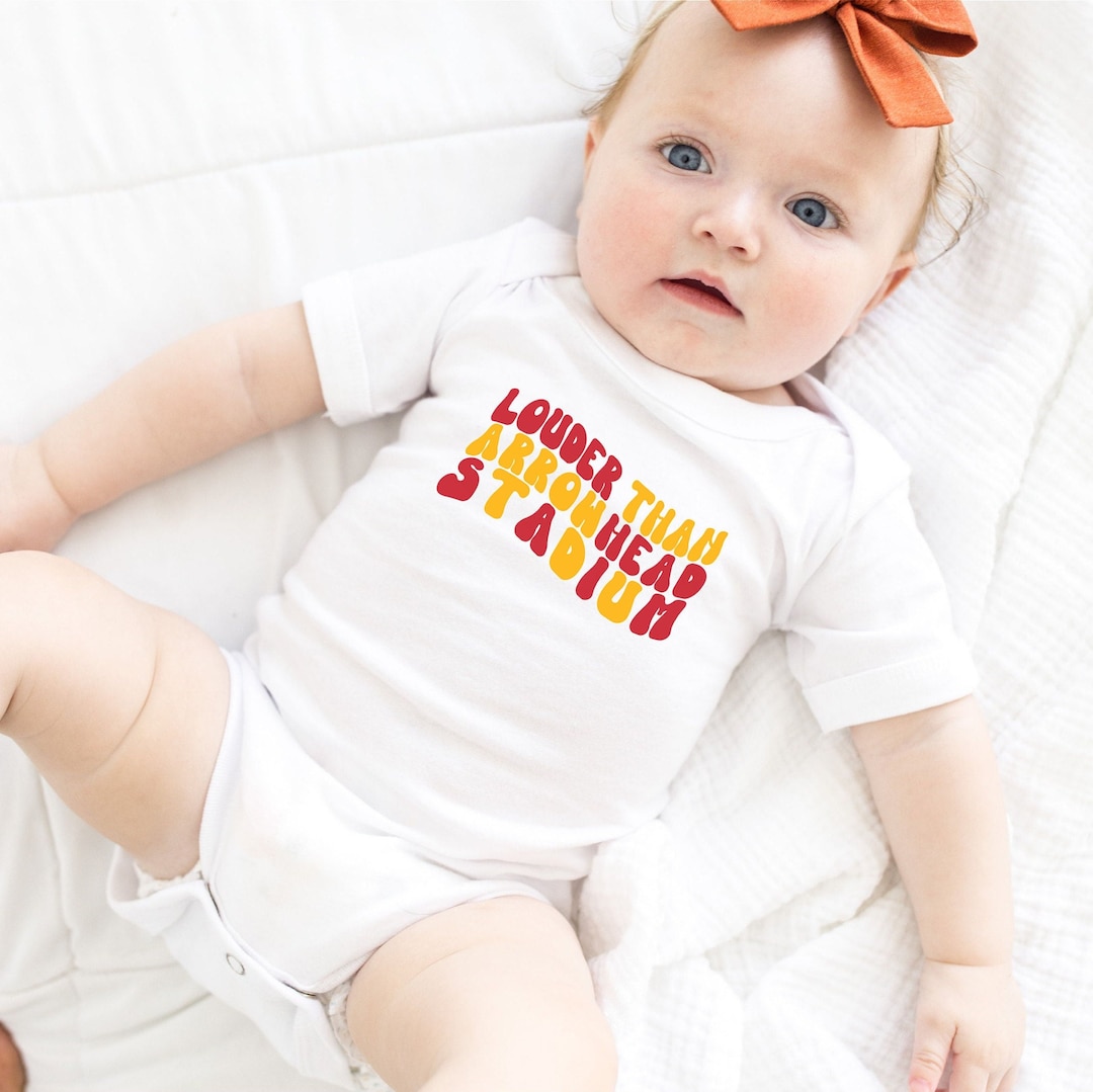 KC Chiefs Baby Outfit Kansas Girl Chiefs Kids KC Chiefs Etsy