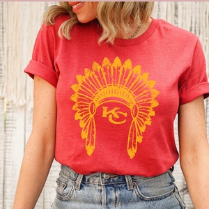 KC Chiefs Shirt, Vintage Kansas City Chiefs Shirt, Kansas City Football Sweatshirt, Retro Kansas City Football Crewneck, KC Chiefs, Unisex