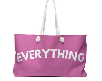 Everything Weekender Bag, Beach Bag, Everything Bag, Roadtrip Bag, Beach Vacation, Hold Everything Bag