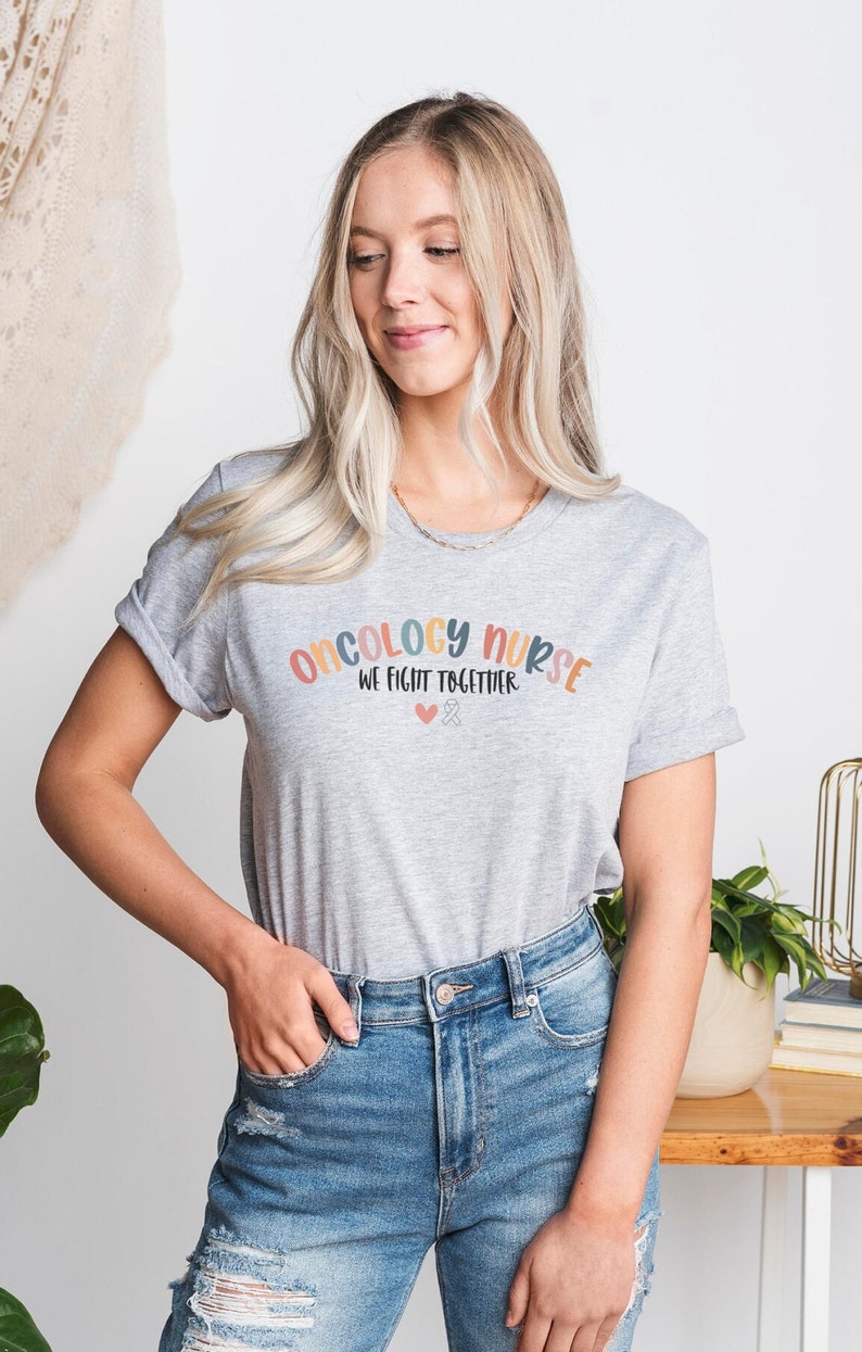 Oncology Nurse Shirt Heme Onc Nurse Shirt Onc RN Nurse - Etsy