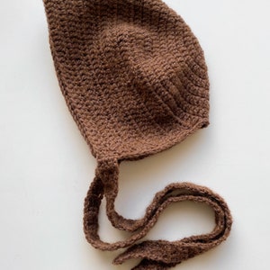 Adult Bonnet Crochet Pattern PDF image 2