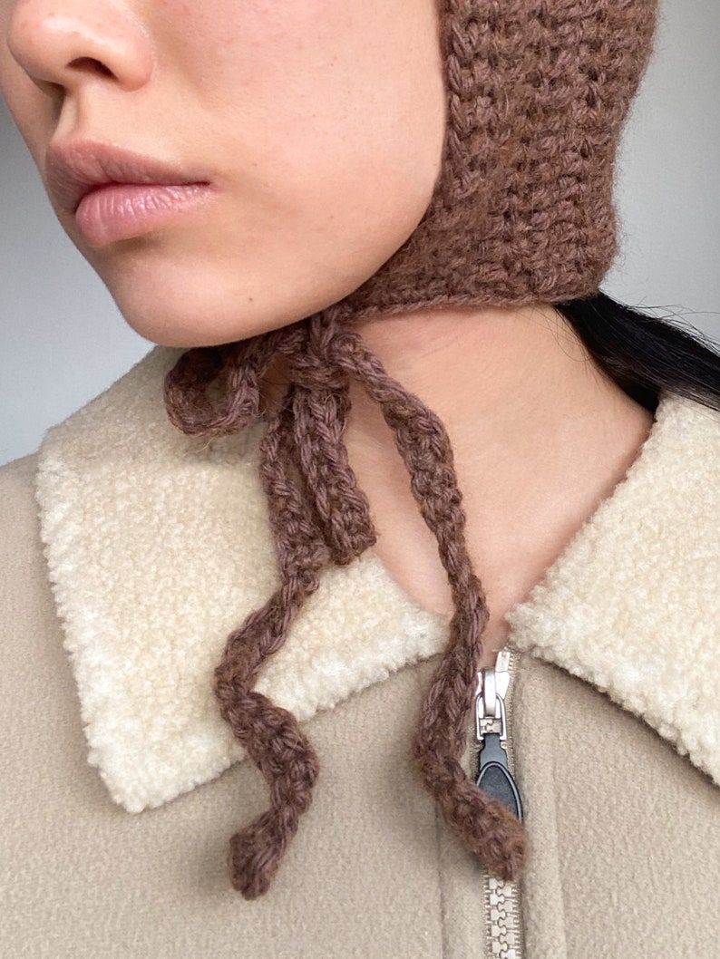 Adult Bonnet Crochet Pattern PDF - Etsy