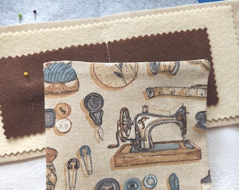 Sewing needle case, needle wallet, needle storage pouch, sewing needle holder, embroidery pouch. Sewing.
