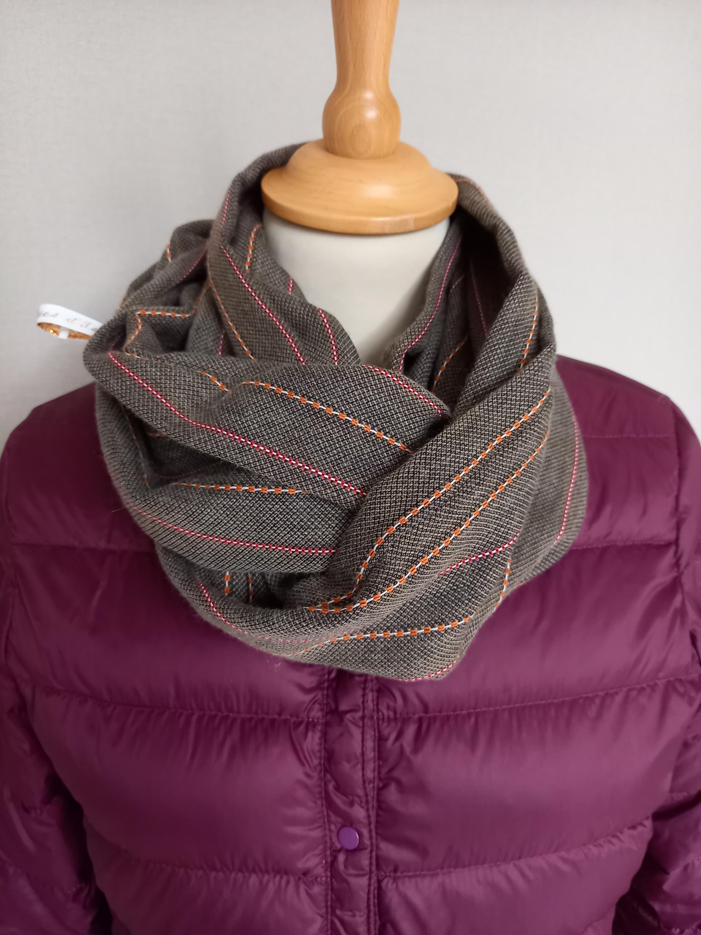 上質で快適 Men's Silk Etsy - Snood Clothing