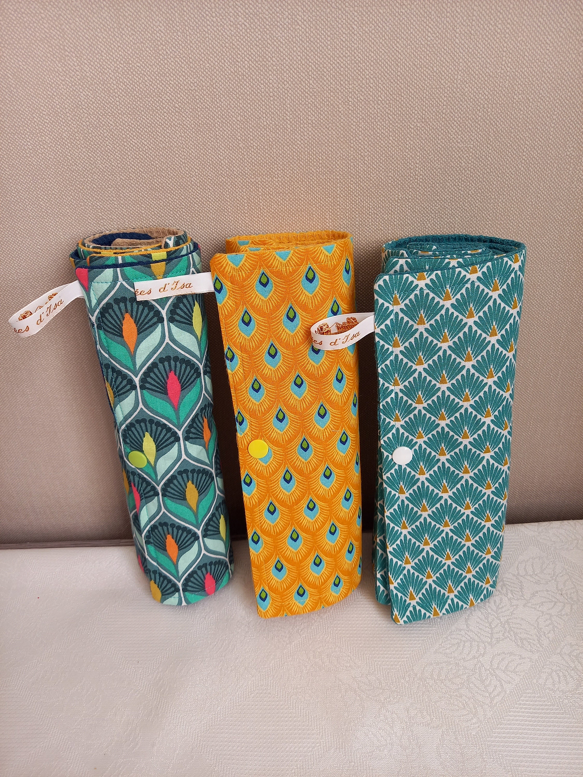 Washable honeycomb and cotton paper towels X5, reusable paper towels, washable paper towels, hand towels.