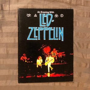 Led Zeppelin 1977 Tour - Etsy