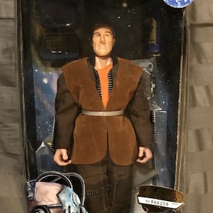Zefram Cochrane, Star Trek First Contact, Playmates, NIB, Christmas Gift, Gift For Star Trek Fan, Trekkie, Star Trek Movie