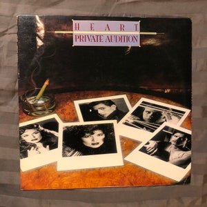 Vintage 1982 Vinyl LP Record Heart Private Audition
