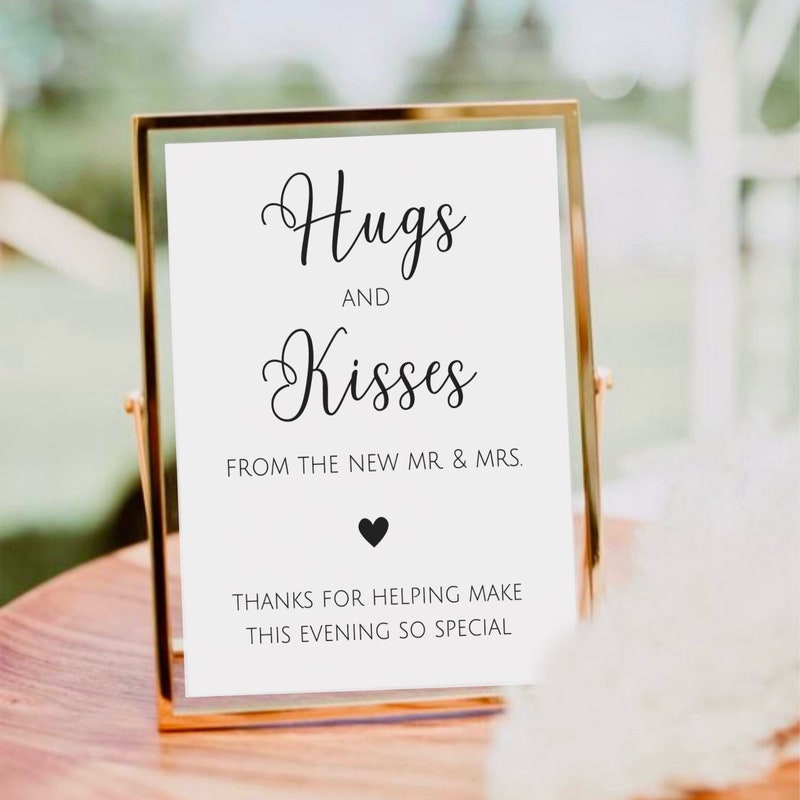 Hug Sign - Etsy
