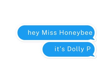 Miss Honeybee Sticker
