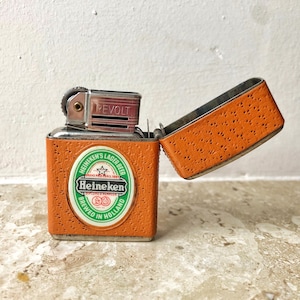 Heineken ビールキャップ型 ガスライター アンティーク ビンテージ Heineken Lighter - Etsy
